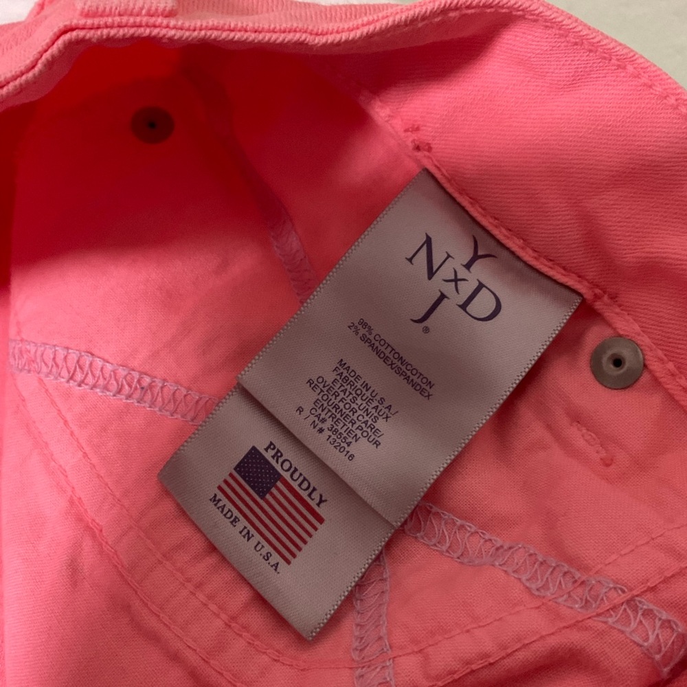 NYDJ Ankle Jeans Lift Tuck Technology Size 10 **Flaw - Picture 7 of 12